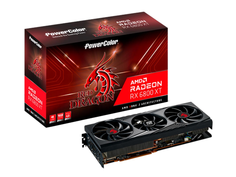 PowerColor Radeon RX 6800 XT Red Dragon OC 16GB GDDR6